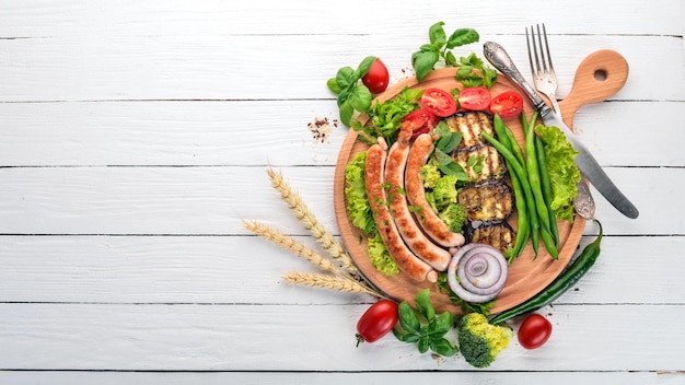 Talerz świeżego jedzenia